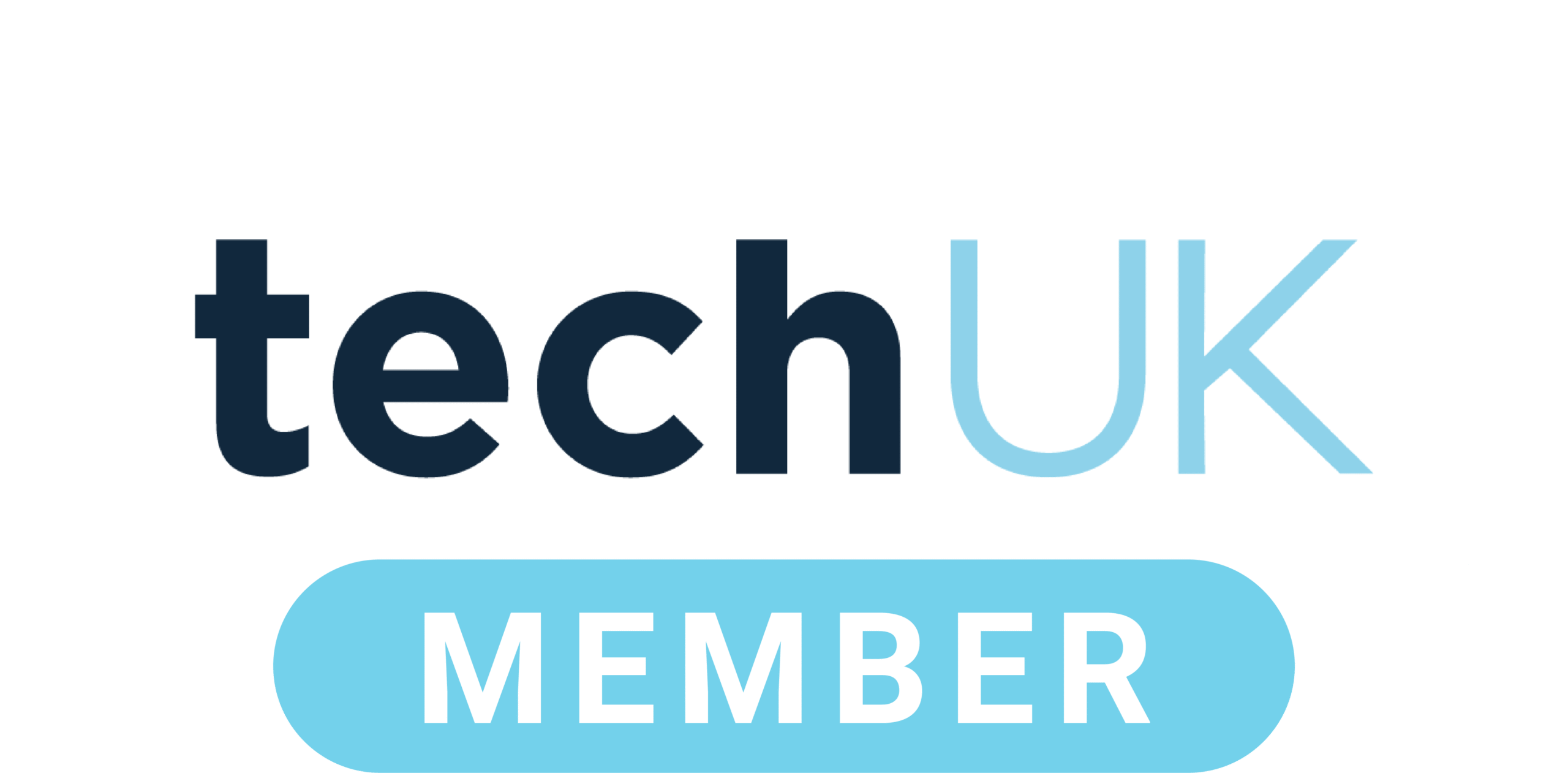 TechUK Member Logo - White